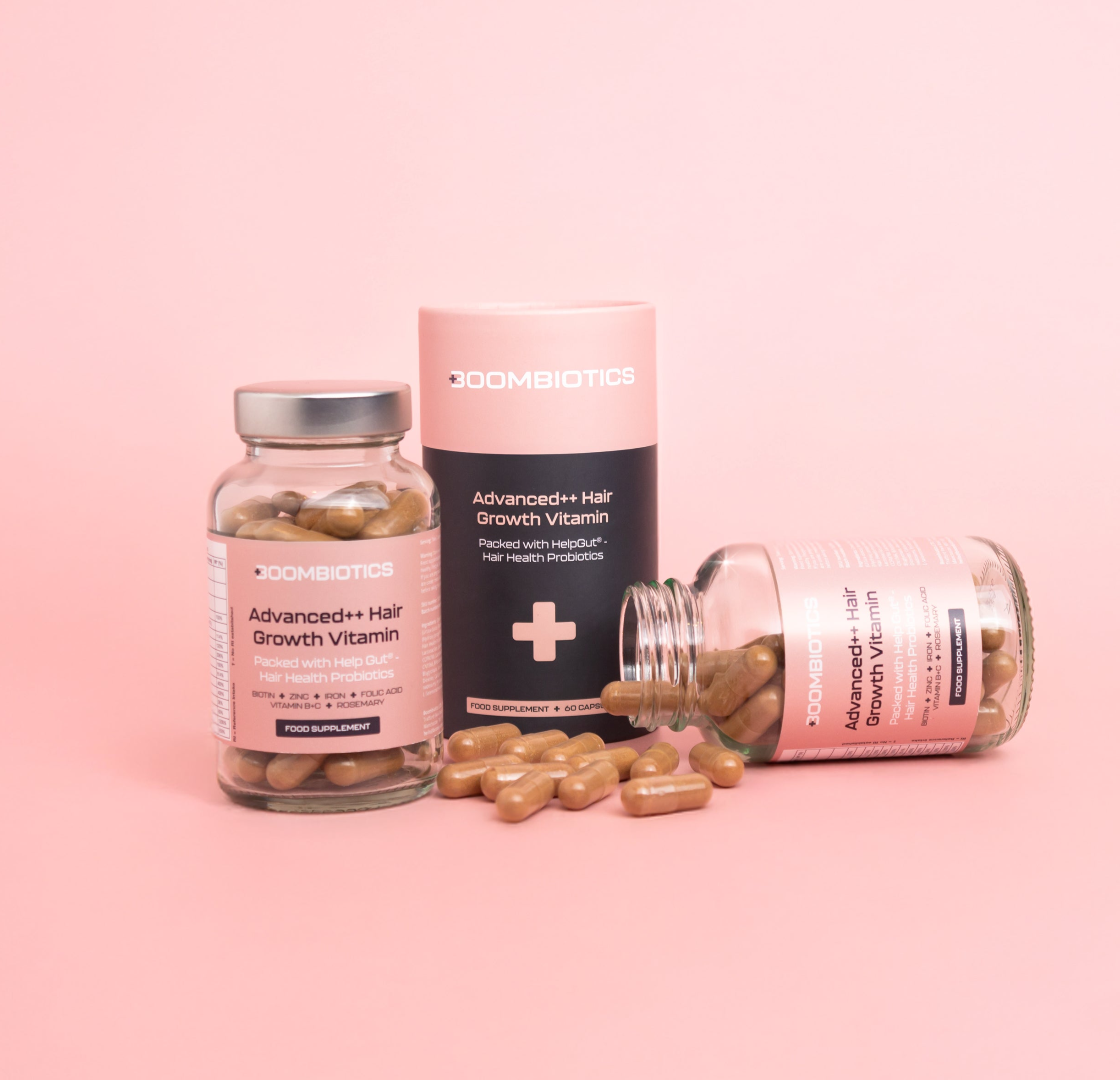 Boombiotics Vitamin Supplement Bottle