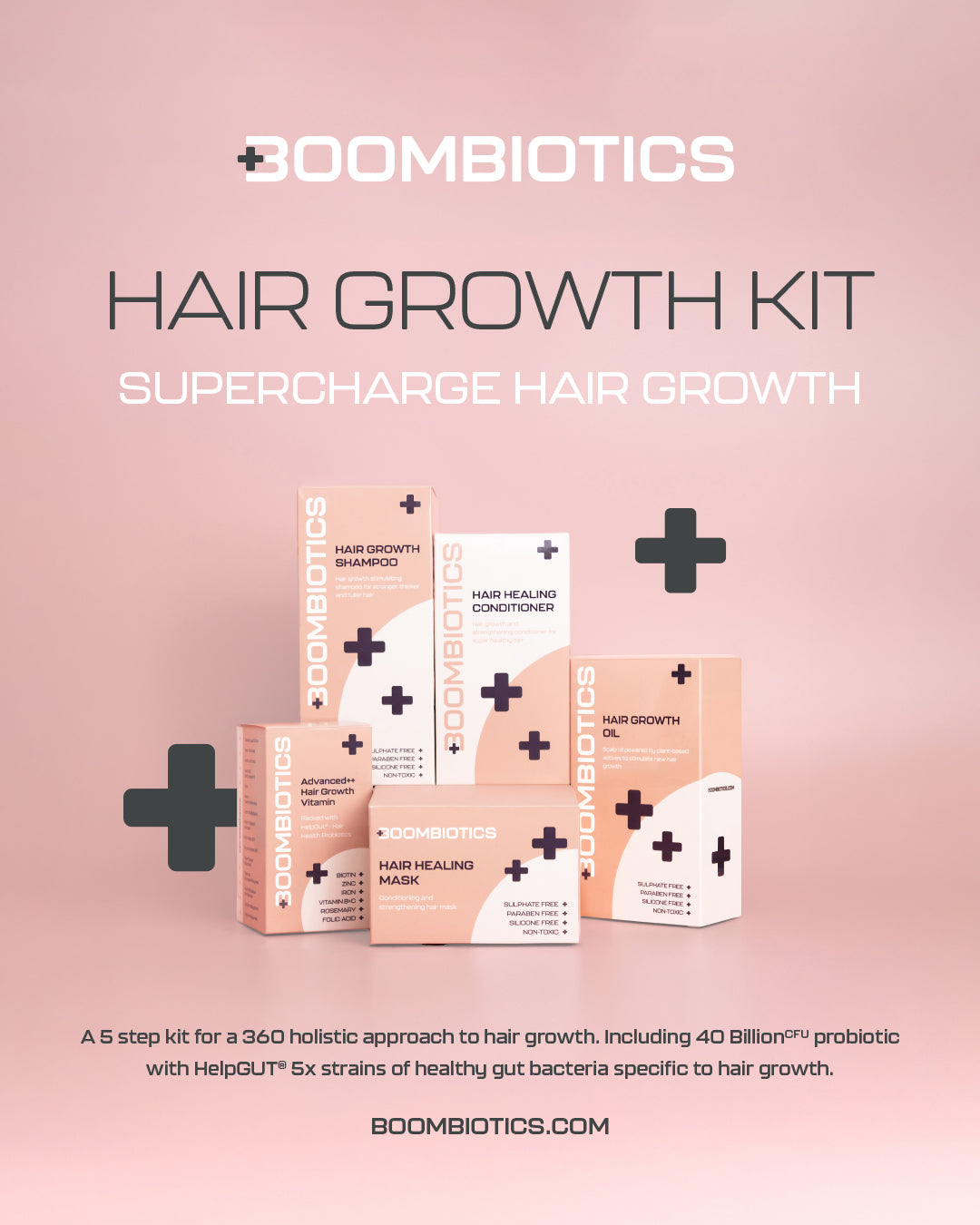 Boombiotics Hair-Growth Kit